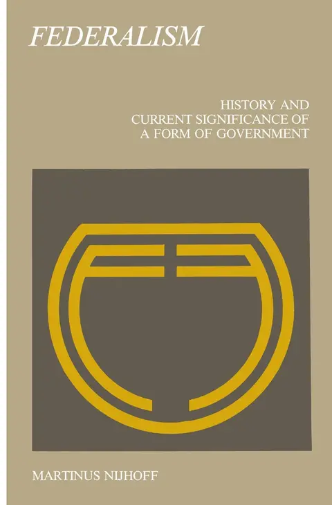 Cover of Federalism