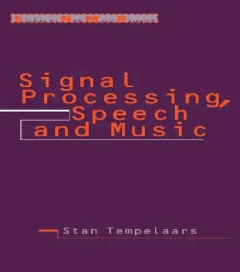 Cover of Signal Processing, Speech and Music
