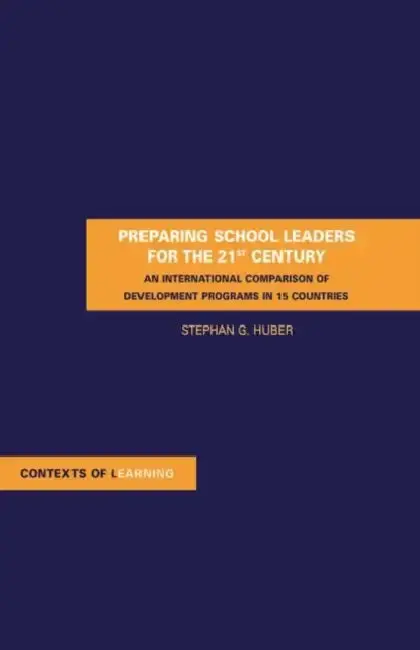 Cover of Preparing School Leaders for the 21st Century