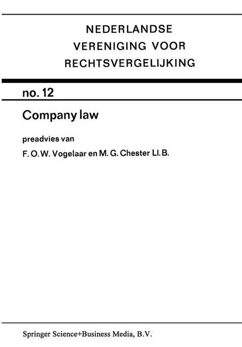 Cover of Company Law