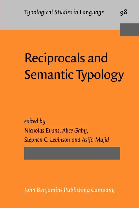 Cover of Reciprocals and Semantic Typology
