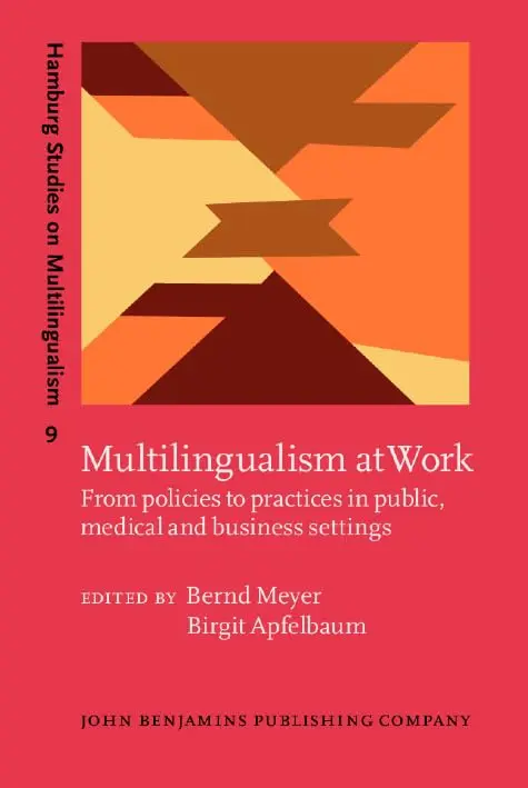 Cover of Multilingualism at Work