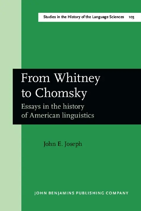 Cover of From Whitney to Chomsky