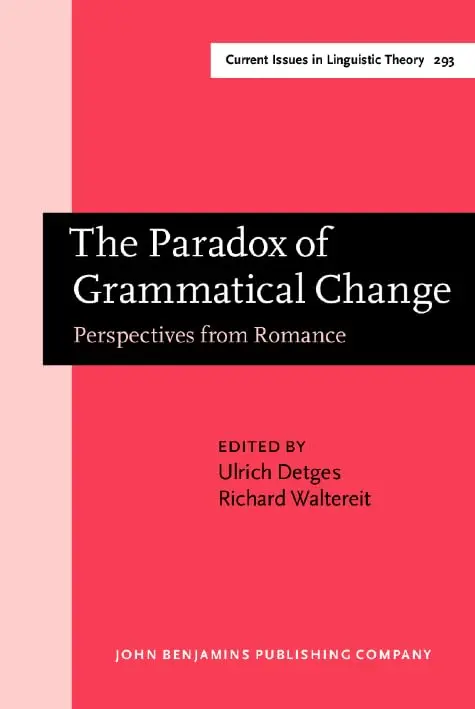 Cover of The Paradox of Grammatical Change