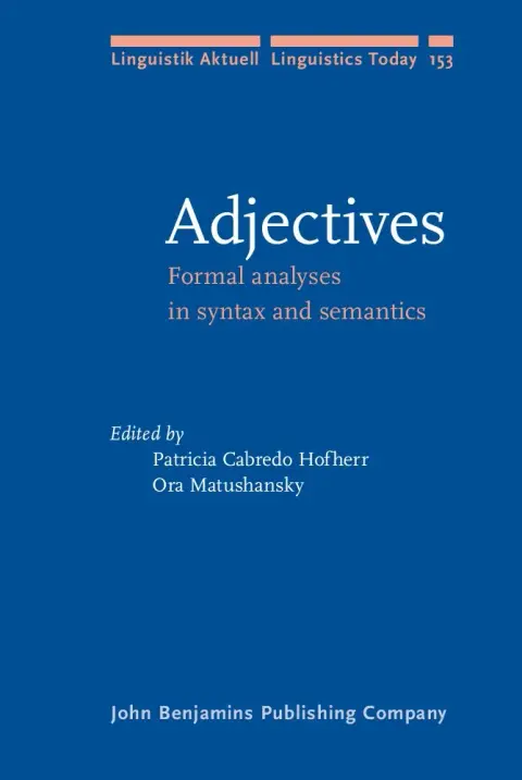 Cover of Adjectives