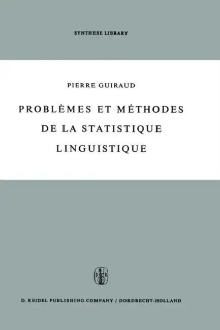 Cover of Problèmes Et Méthodes de la Statistique Linguistique