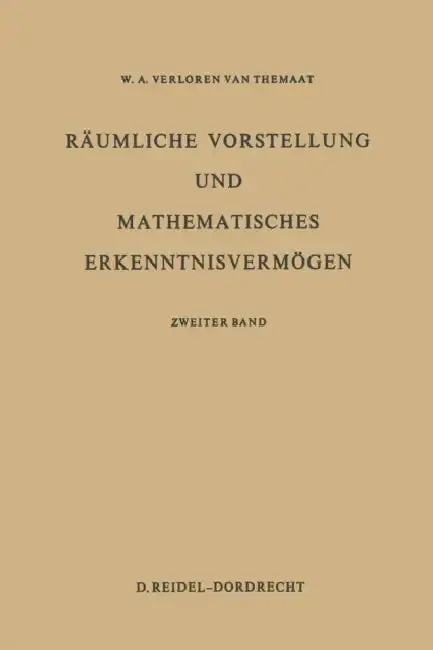 Cover of Räumliche Vorstellung Und Mathematisches Erkenntnisvermögen