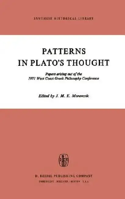 Cover of Patterns in Plato's Thought