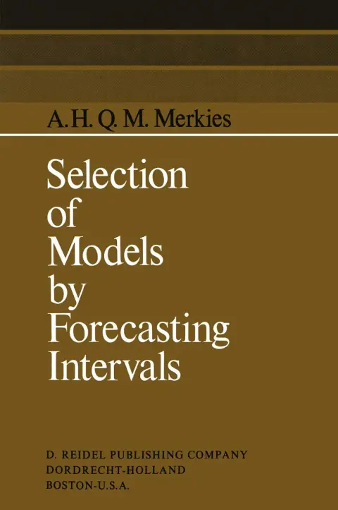 Cover of Selection of Models by Forecasting Intervals