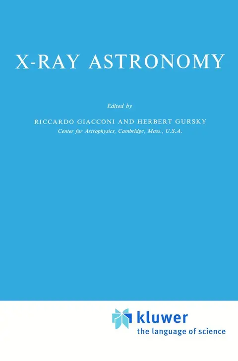 Cover of X-Ray Astronomy