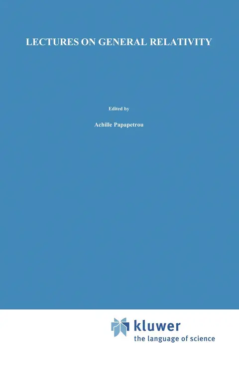 Cover of Lectures on General Relativity
