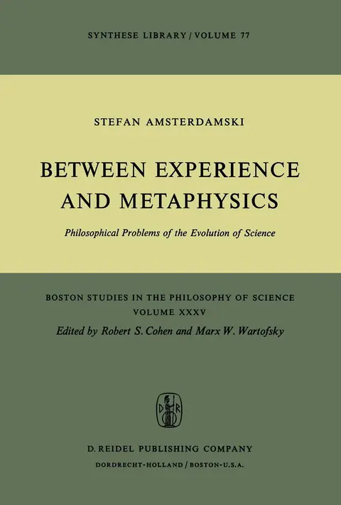 Cover of Between Experience and Metaphysics