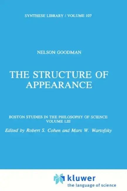 Cover of The Structure of Appearance