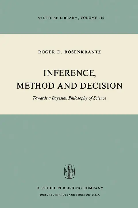 Cover of Inference, Method and Decision