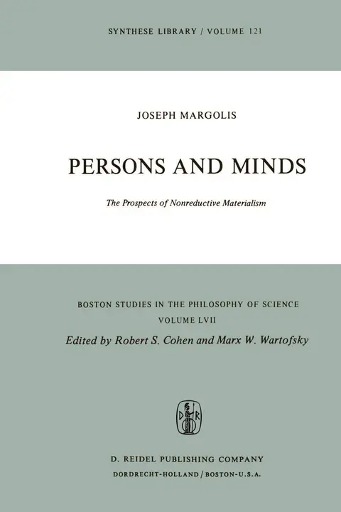 Cover of Persons and Minds