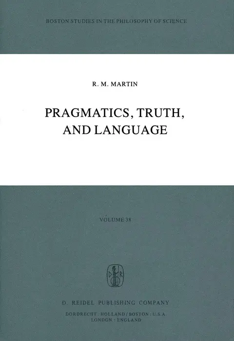 Cover of Pragmatics, Truth, and Language