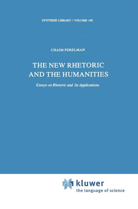 Cover of The New Rhetoric and the Humanities