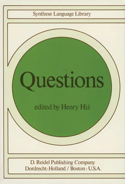 Cover of Questions