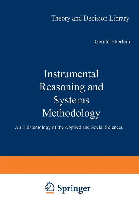 Cover of Instrumental Reasoning and Systems Methodology