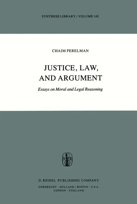 Cover of Justice, Law and Argument