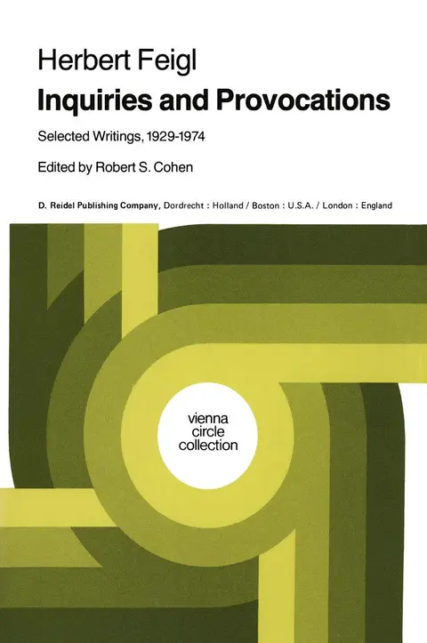 Cover of Inquiries and Provocations