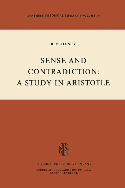 Cover of Sense and Contradiction