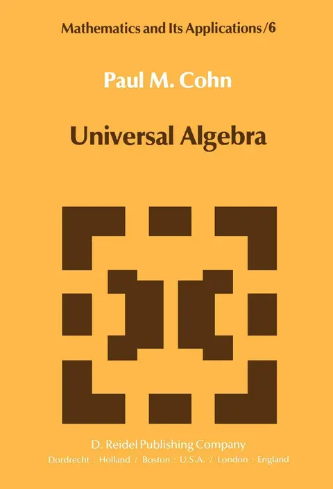 Cover of Universal Algebra