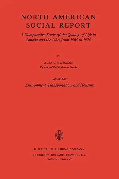 Cover of Environment, Transportation, and Housing