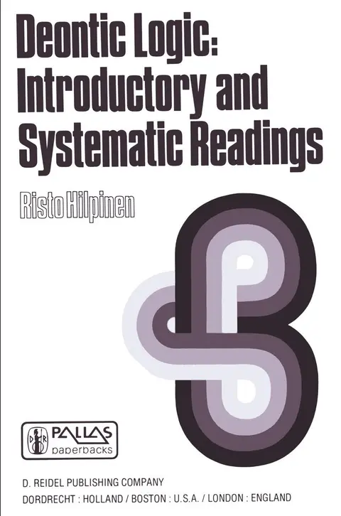 Cover of Deontic Logic Introductory and Systematic Readings