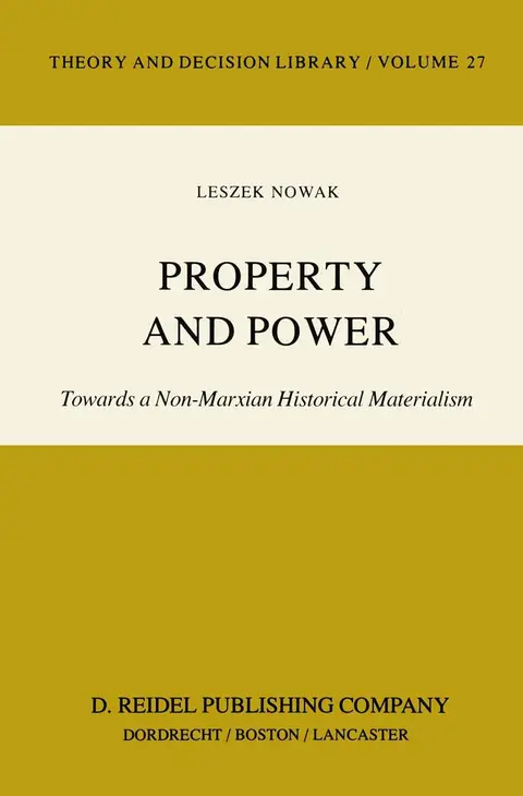 Cover of Property and Power