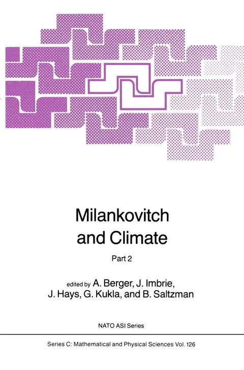 Cover of Milankovitch and Climate
