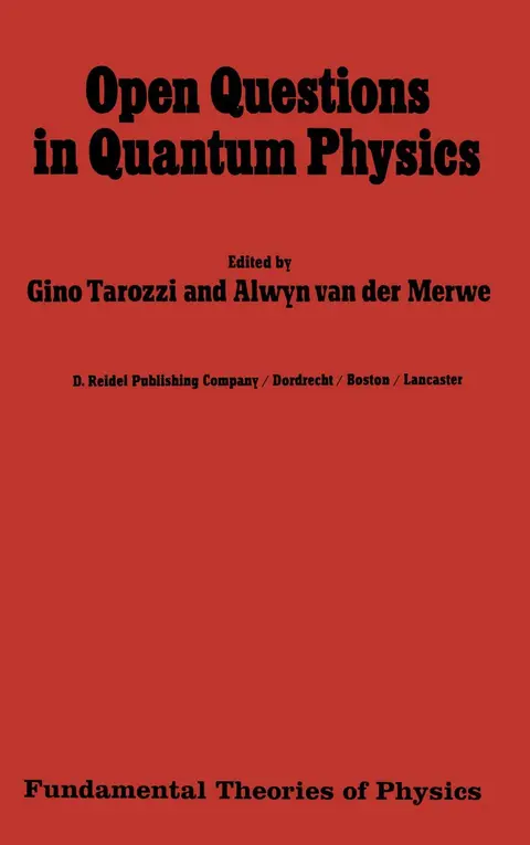 Cover of Open Questions in Quantum Physics