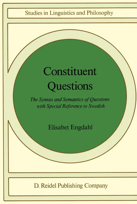 Cover of Constituent Questions