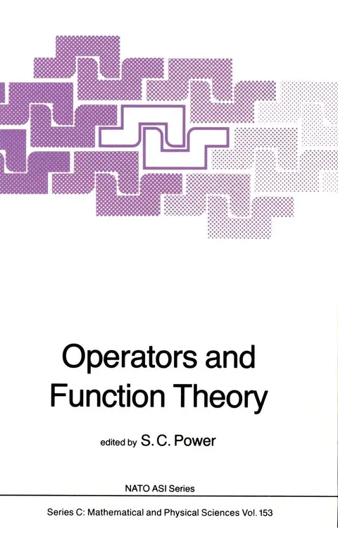 Cover of Operators and Function Theory