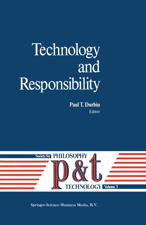 Cover of Technology and Responsibility