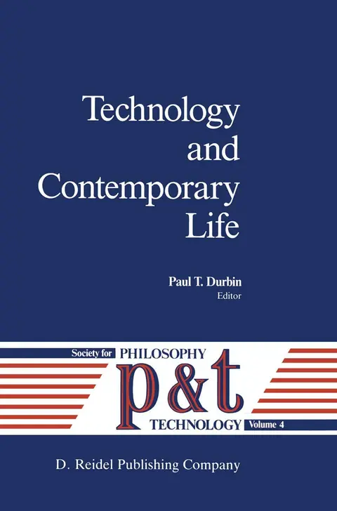 Cover of Technology and Contemporary Life