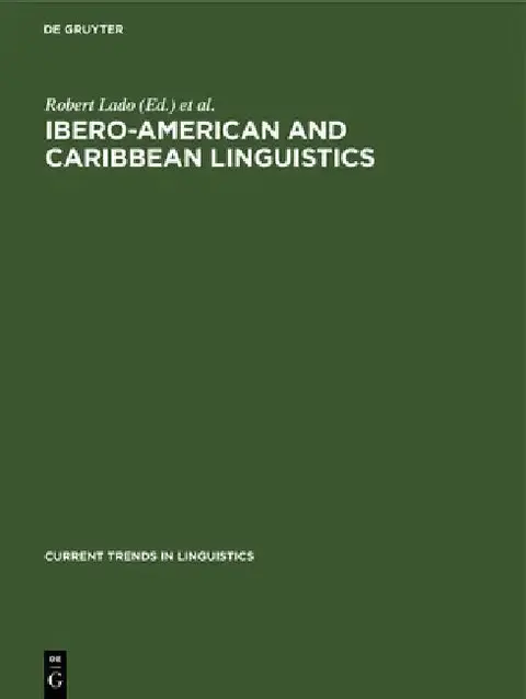 Cover of Ibero-American and Caribbean Linguistics