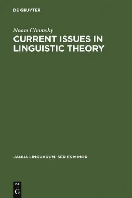 Cover of Current Issues in Linguistic Theory