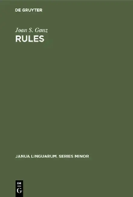 Cover of Rules