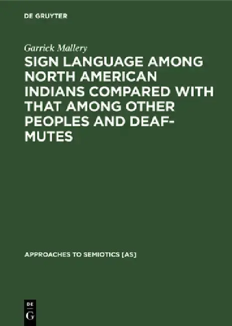 Cover of Sign Language Among North American Indians Compared with That Among Other Peoples and Deaf-Mutes