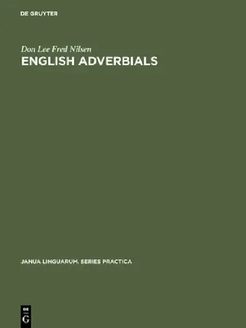 Cover of English Adverbials