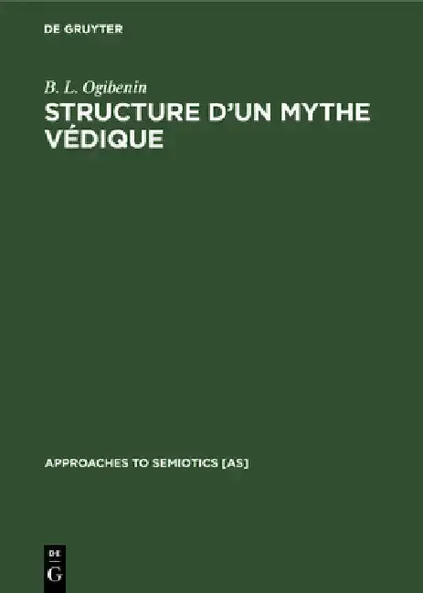 Cover of Structure d'un Mythe Védique