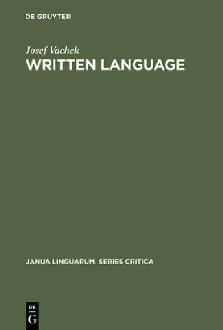 Cover of Written Language