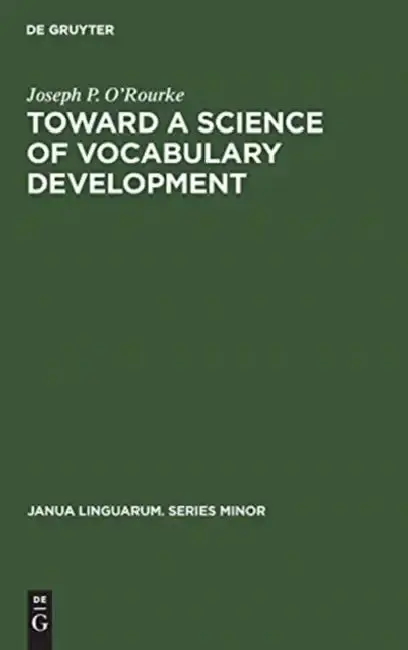 Cover of Toward a Science of Vocabulary Development