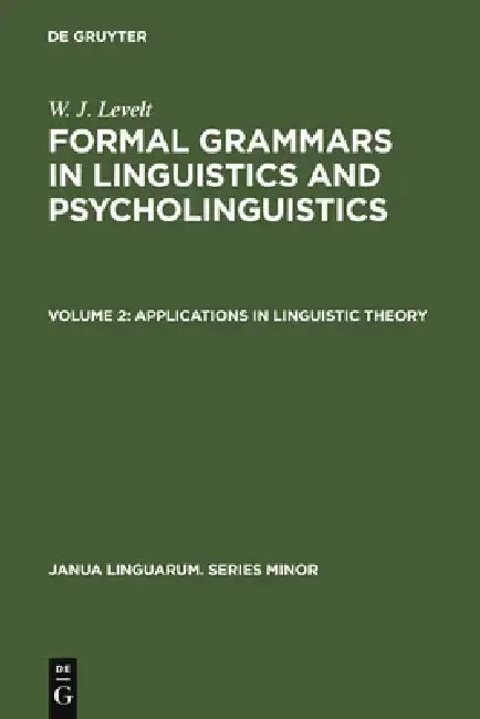 Cover of Applications in Linguistic Theory