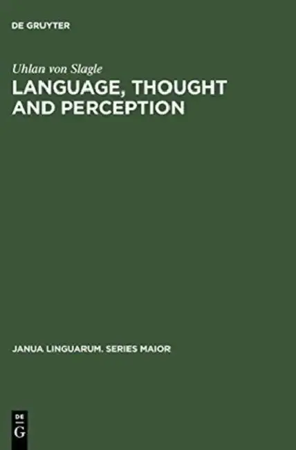 Cover of Language, Thought and Perception