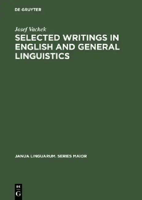 Cover of Selected Writings in English & General Linguistics