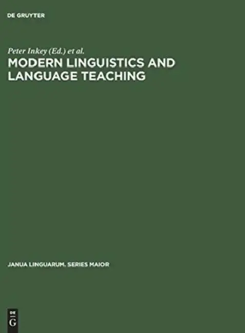 Cover of Modern Linguistics and Language Teaching