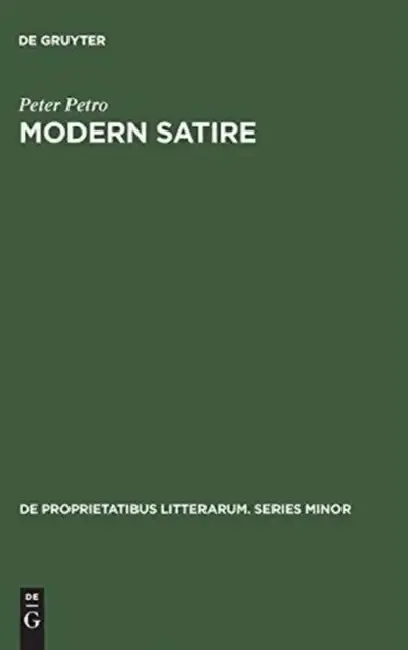 Cover of Modern Satire