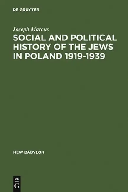 Cover of Social and Political History of the Jews in Poland 1919-1939